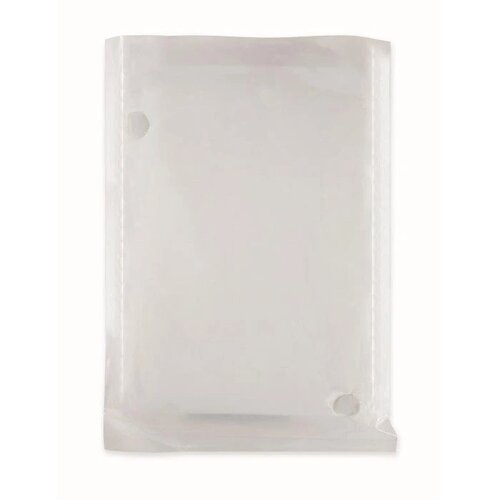 Biodegradable poncho Sprinkle pla transparant