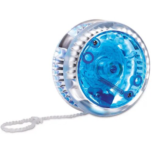 Jojo met knipperend licht Flashyo blauw