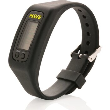 Stappenteller armband zwart Stappenteller armband zwart