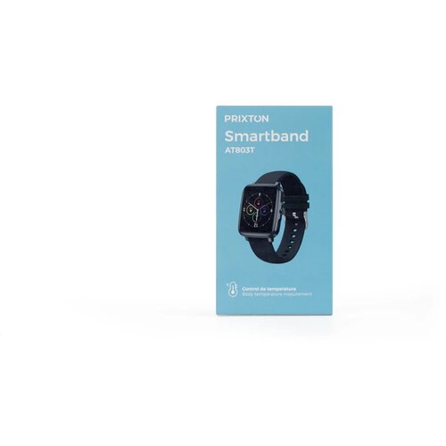 Prixton AT803 activity tracker met thermometer Zwart