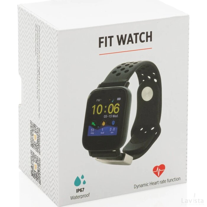 Fit Watch zwart