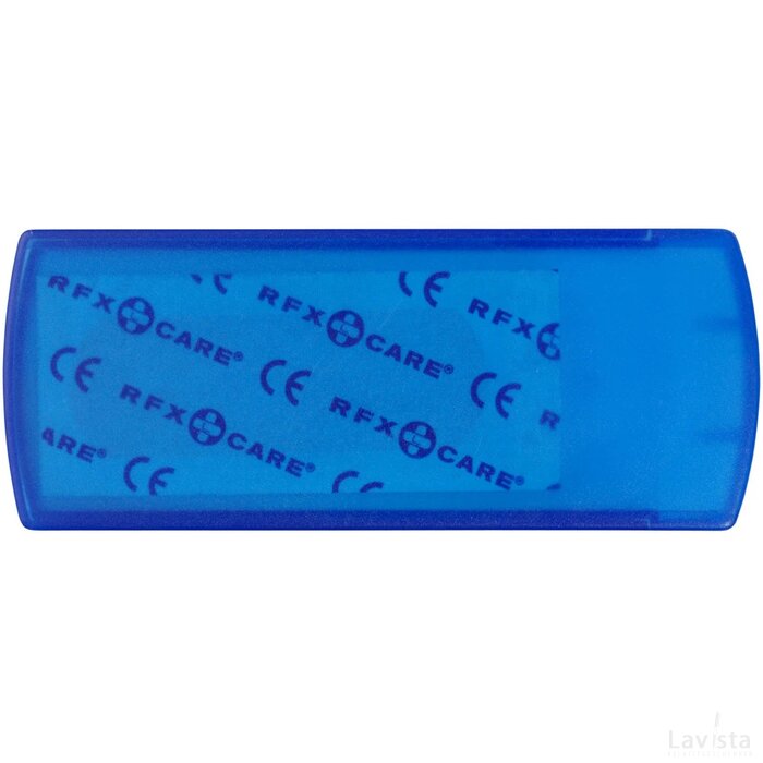 Pleisterbox | 5-delig | Met opdruk Koningsblauw