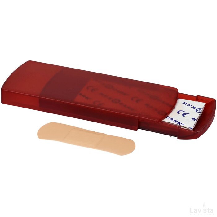 Christian 5-delige pleisterbox Rood