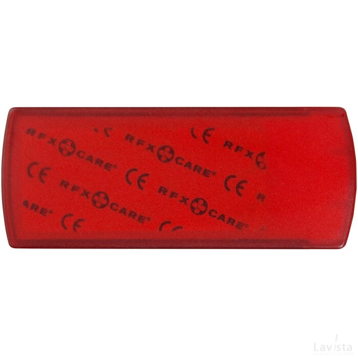 Christian 5-delige pleisterbox Rood