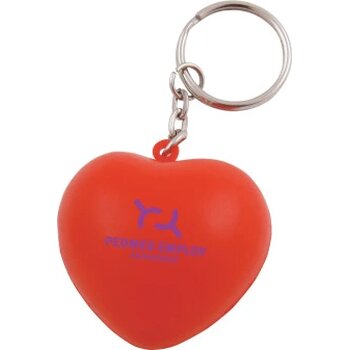 Anti-stress met sleutelhanger hart Anti-stress met sleutelhanger hart