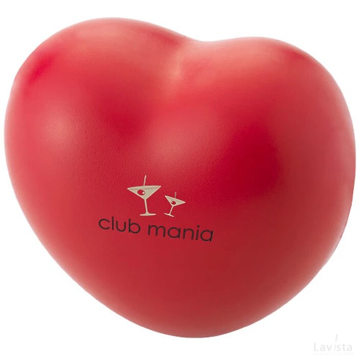 Anti stress hart Rood