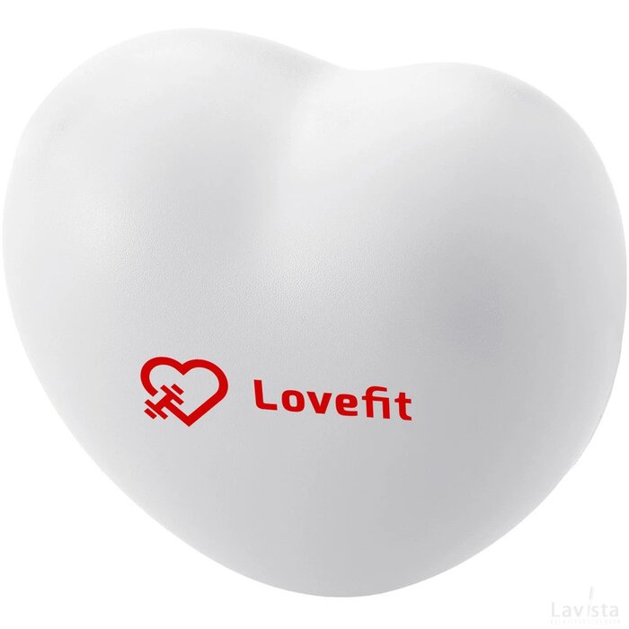 Anti stress hart Wit