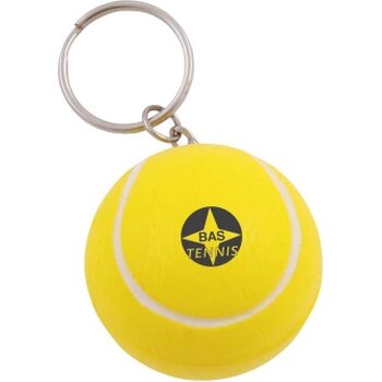 Anti-stress met sleutelhanger tennisbal Anti-stress met sleutelhanger tennisbal