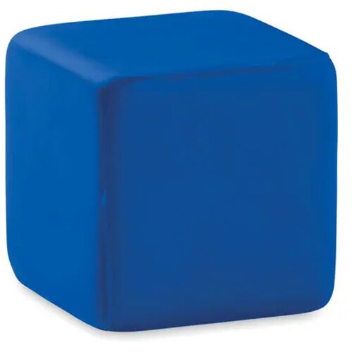 Anti-stress vierkant Squarax blauw
