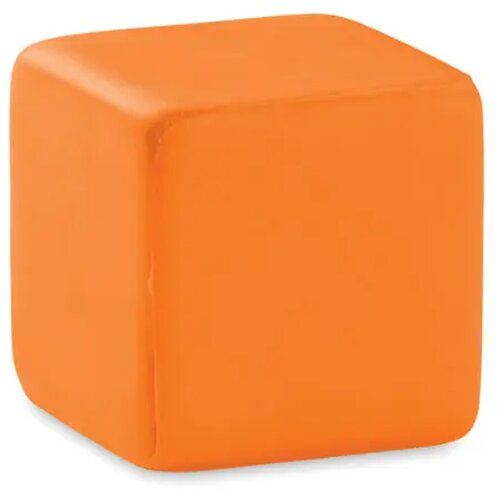 Anti-stress vierkant Squarax oranje