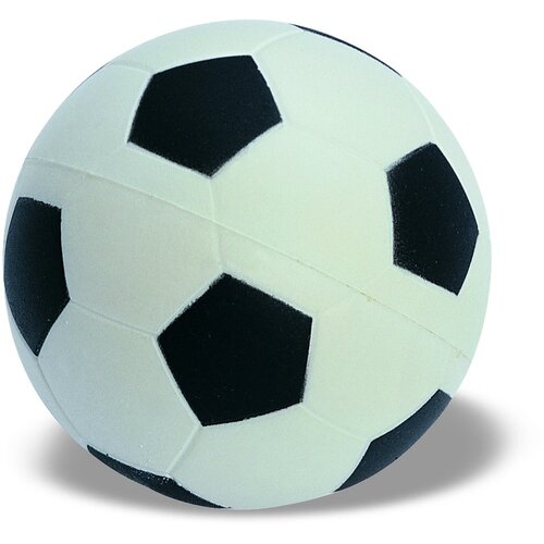Anti-stress voetbal ø6cm Goal wit/zwart