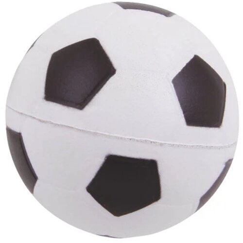 Anti-stress Voetbal wit/zwart