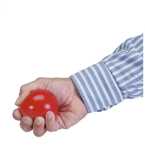 Colourball Stressbal Rood