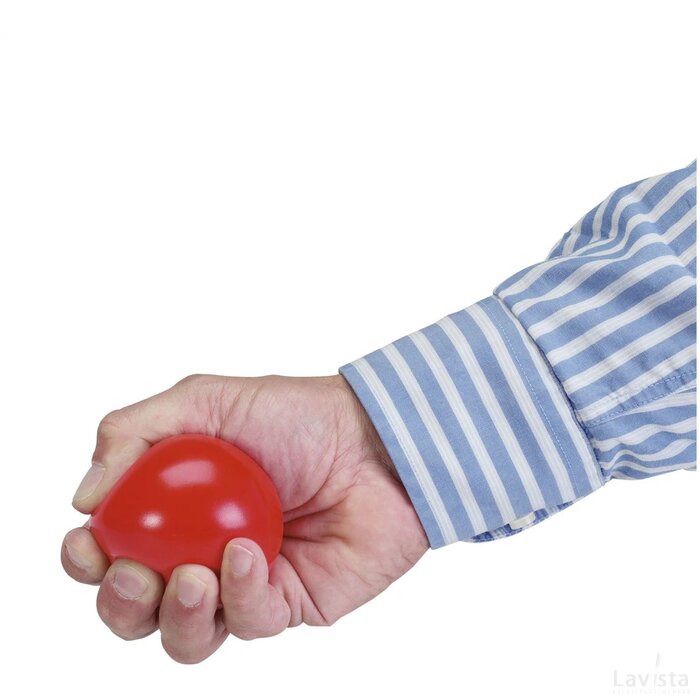 Colourball Stressbal Rood
