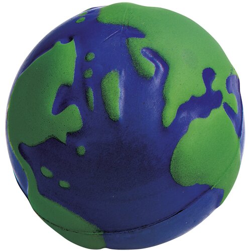 Stressglobe Ø 6,5 Cm Stressbal Blauw