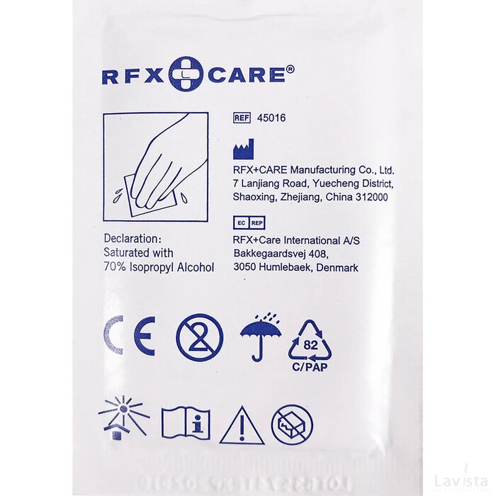 Elisabeth reinigingsdoekjes Wit