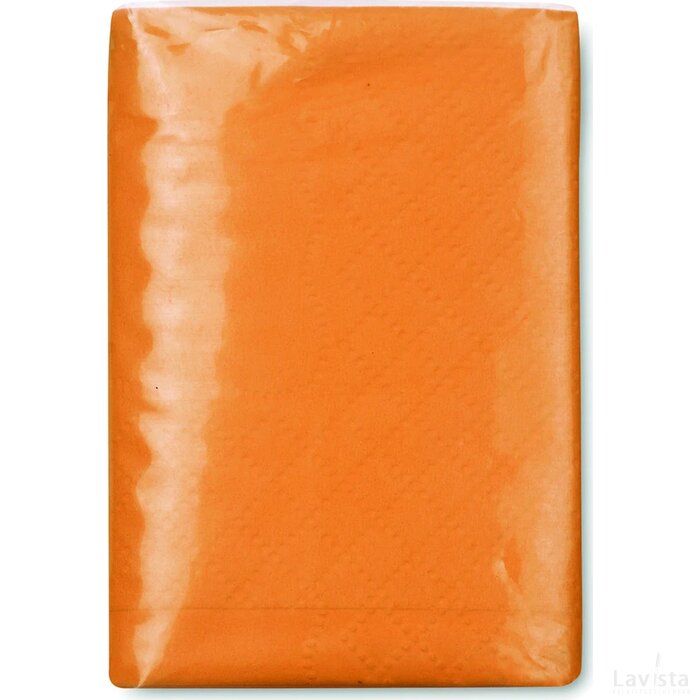 Pakje zakdoekjes Sneezie oranje