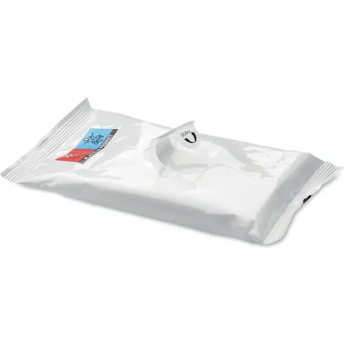Vochtige verfrissingsdoekjes Dellea wit