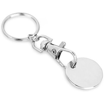 Fido Metalen Sleutelhanger Zilverkleurig