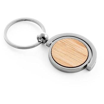Homer Round Sleutelhanger Naturel