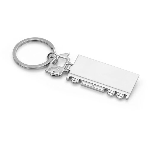 Wagoner Metalen Sleutelhanger Zilverkleurig