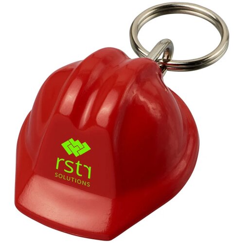 Kolt helmvormige sleutelhanger Rood