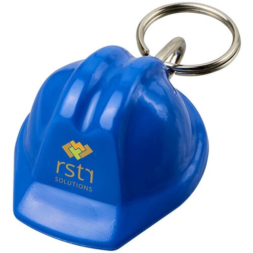 Kolt helmvormige sleutelhanger blauw Blauw
