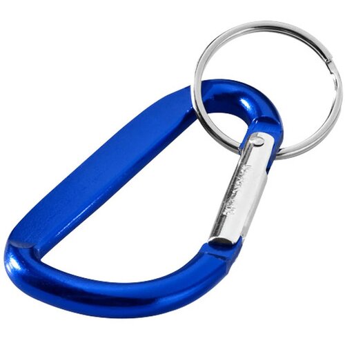 Sleutelhanger | Karabijnhaak | Tot 4 kleuren opdruk Blauw