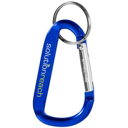 Sleutelhanger | Karabijnhaak | Tot 4 kleuren opdruk Blauw