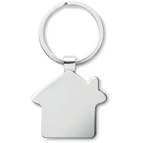 Bamboe sleutelhanger huisje Burnie hout