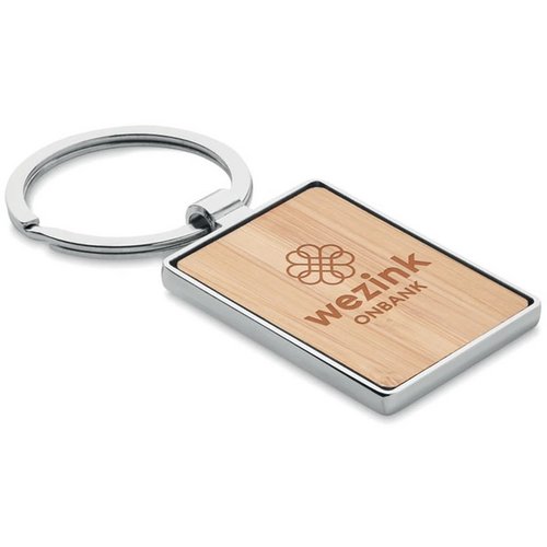 Bendigo Bamboe Sleutelhanger Rechthoek