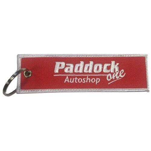 Persoonlijke Geborduurde Sleutelhanger
