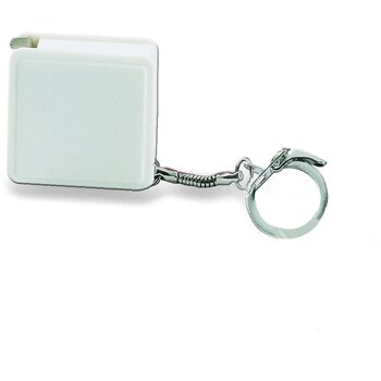 Sleutelhanger/rolmaat 1 m Watford wit