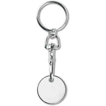 Winkelwagenmuntje Tokenring wit