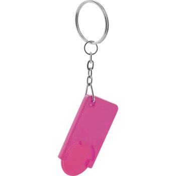 Beka Sleutelhanger Met Winkelmuntje Sleutelhanger Roze Beka Sleutelhanger Met Winkelmuntje Sleutelhanger Roze