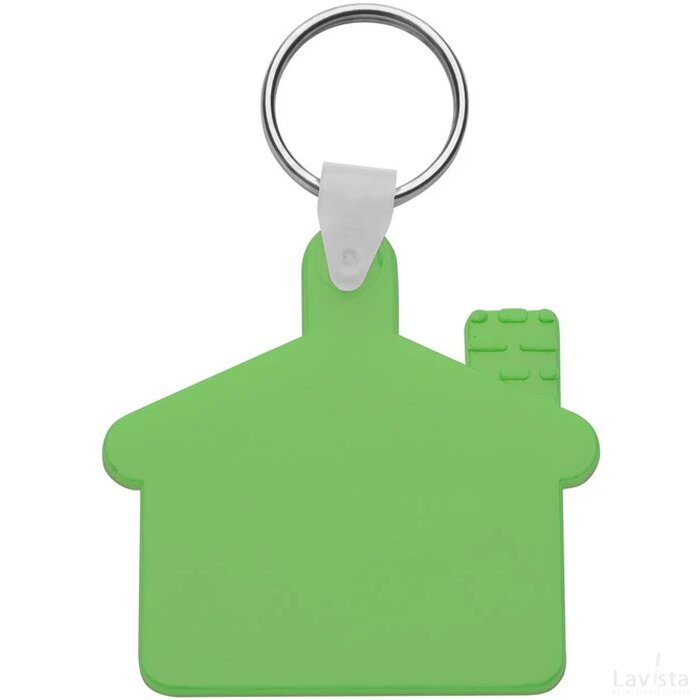Cottage Sleutelhanger Groen