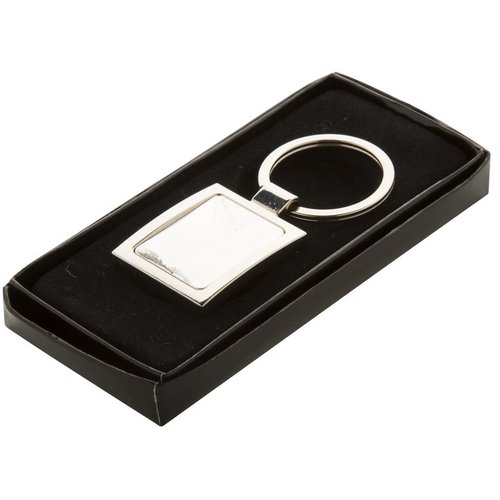 Dice Sleutelhanger Zilver