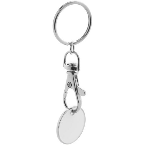 Euromarket Sleutelhanger Wit