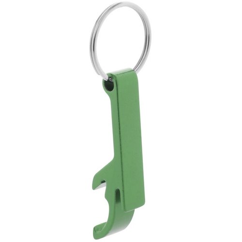 Flessenopener Met Sleutelhanger Groen