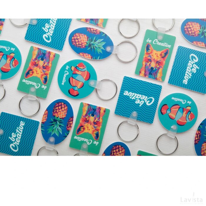 Foamy A Sleutelhanger Wit