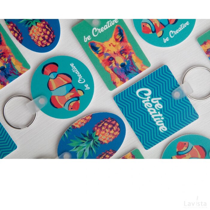 Foamy A Sleutelhanger Wit