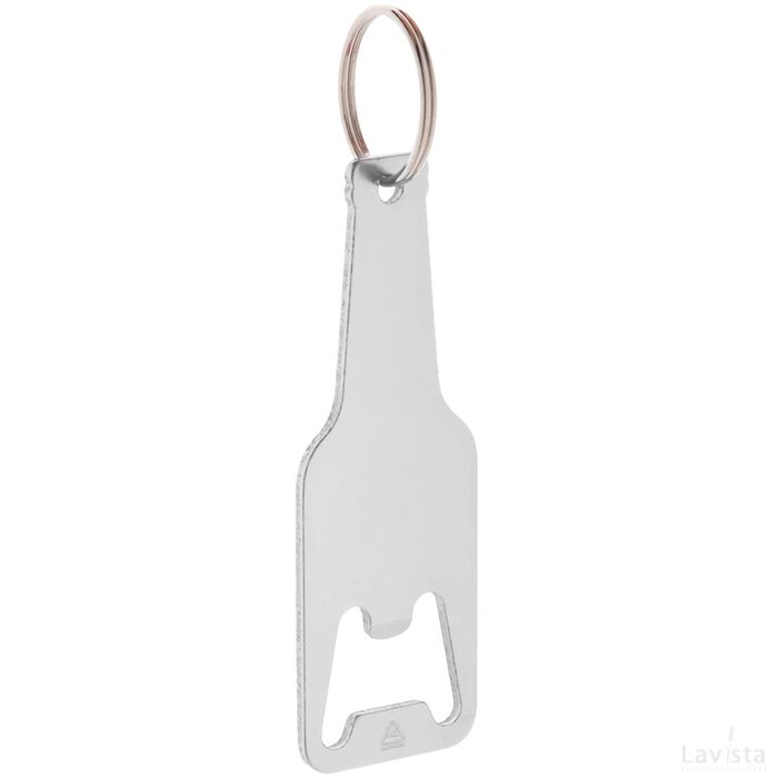 Kaipi Flesopener Sleutelhanger Zilver
