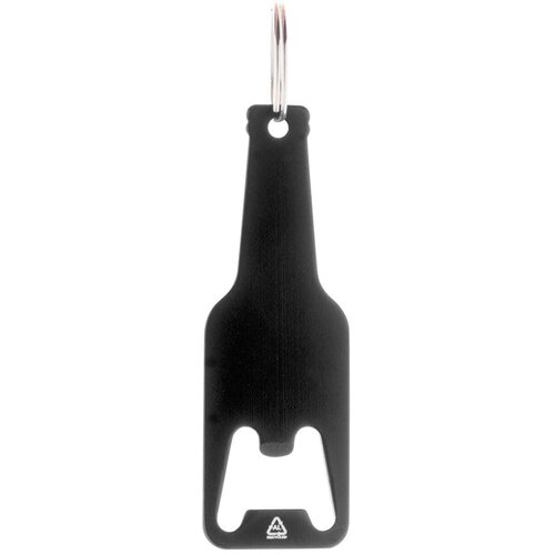 Kaipi Flesopener Sleutelhanger Zwart
