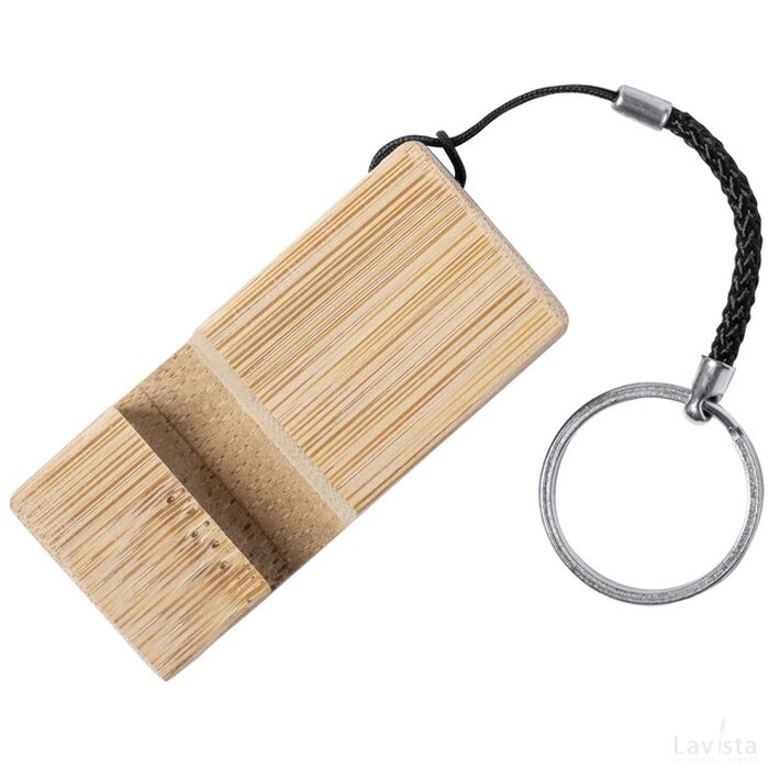 Maros Sleutelhanger En Mobiele Houder Bruin