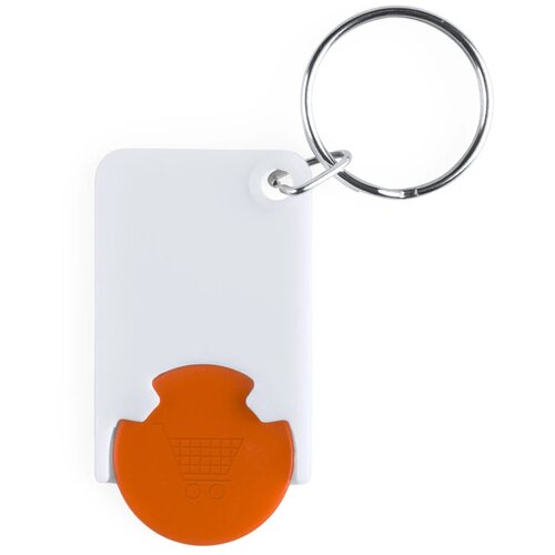 Zabax Munt Sleutelhanger Oranje