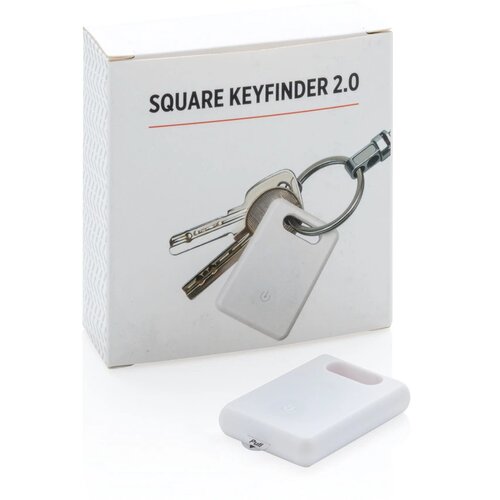 Vierkante keyfinder 2.0 wit