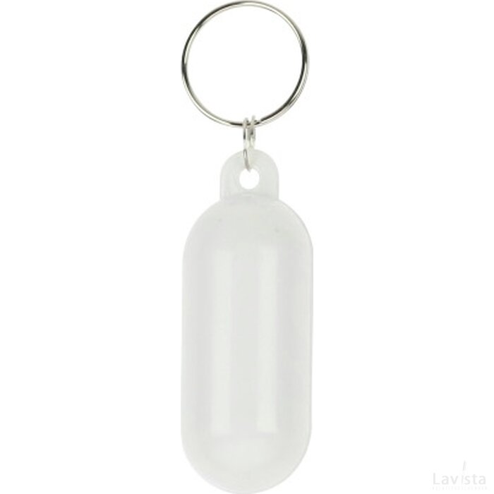 Sleutelhanger drijvend XL wit