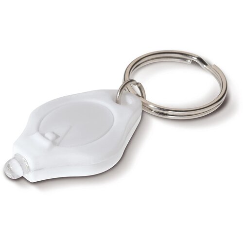 Sleutelhanger lamp wit
