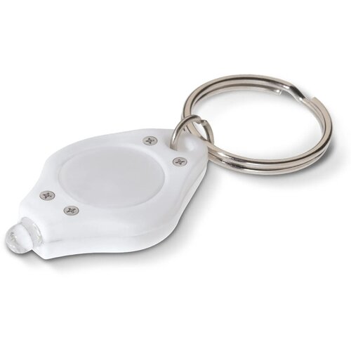 Sleutelhanger lamp wit