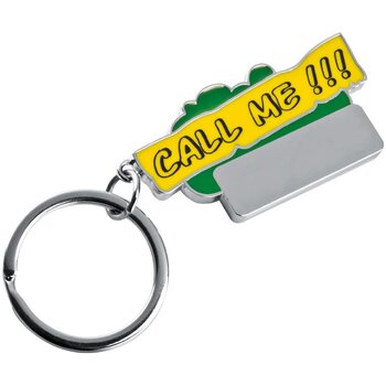 Sleutelhanger Call me groen